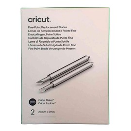 Cricut Explore Fine Point Replacement Blades, Multi-Color, One Size - 23mm x 2mm (2 Units)