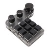 Programmable Macro Keyboard 9 Keys 3 Knobs USB Bluetooth Connection