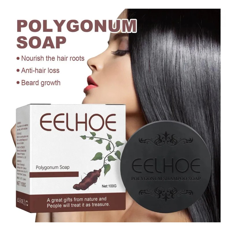 3 Champú Negro Para Cabello Grueso, Champú Anticanceroso, Ja