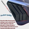 MUXEE Window Louver 2Pcs Side Vent Window Louvers for Kia