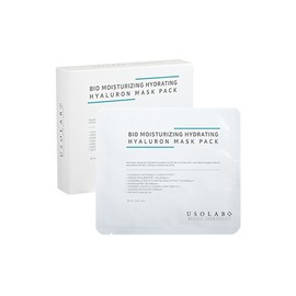 Yuso Lab Bio Moisturizing Hydrating Hyaluronic Mask Pack 10pcs / 바이오 모이스처라이징 하이드레이팅 히알루론 마스크 팩 10개입