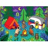 Faber-Castell Color by Number Puzzle, Camping - 100 Pieces, DIY