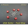 CBB 6 Pcs .033uf 100v Guitar CBB Polypropylene Tone Capacitors