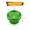 WeiSen Diesel Fuel Cap Aluminum Compatible with Dodge Ram 1500