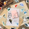 Yuanchu 46PCS Watercolor Bird Stickers, Sparrow Cute Stickers Small Bird