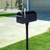 Architectural Mailboxes Coolidge Galvanized Steel Mailbox Post, Compatibility Code F,