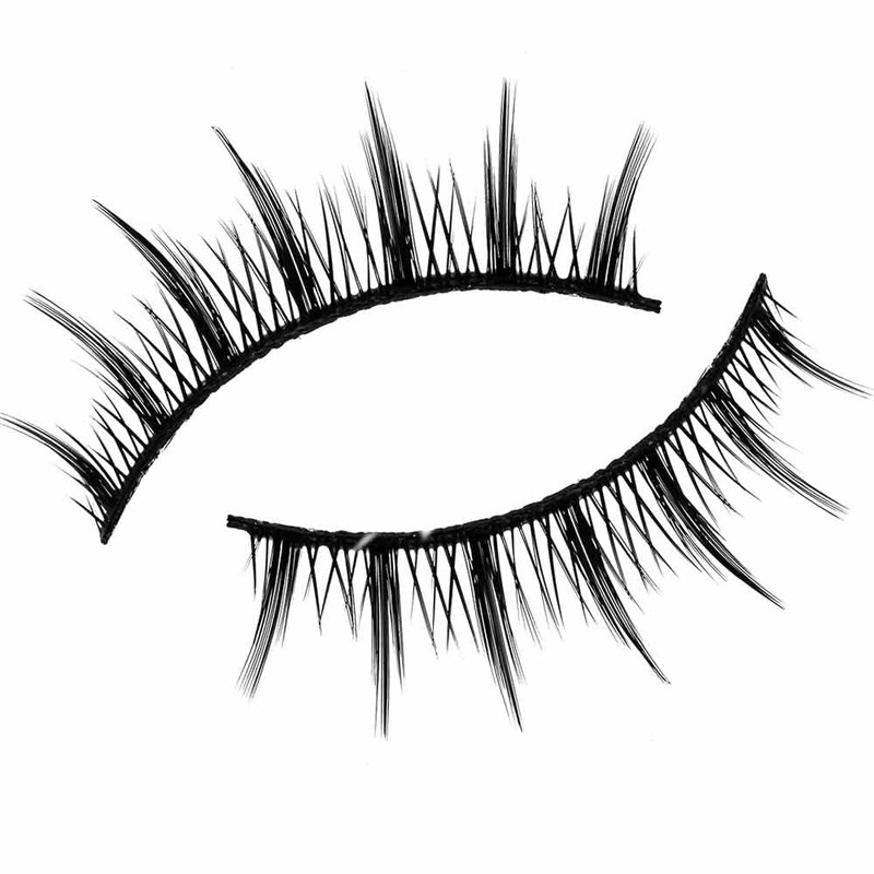 False Eyelashes, Natural Popular, Top Eyelashes, Short, Thick, Popular Black,