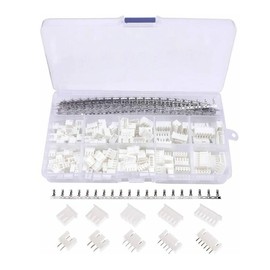 460Pcs JST XH2.54 Connector Kit 2P 3P 4P 5P 6Pin Plug with Terminal Wires Cables Socket Header Wire Connectors Kit
