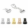Ewatchparts 16-18-20mm Deployment Buckle Band Clasp Compatible With Omega Seamaster