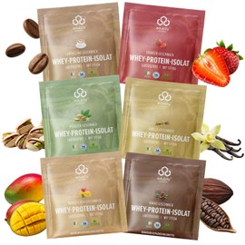 edubily nutrition Whey Protein Isolate Sample Pack 6 x 25 g