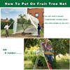 13x13Ft Extra Large Tree Netting for Fruit Trees Keep Birds