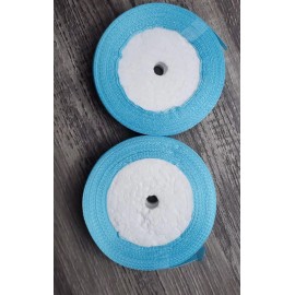 (96 Yards) Dusty Baby Blue Satin Ribbon-Double Faced 1/2 inch-