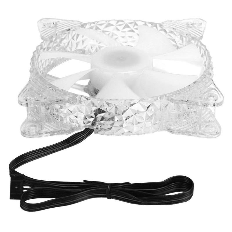 RGB MultiColor CPU Cooling Fan Computer Case Cooler Fan Ventilator