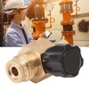 G1/2 14 CO2 Cylinder Refill Adapter Bottle Connector with Black