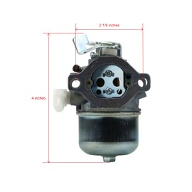 The ROP Shop Carburetor Assembly for Briggs & Stratton Engines 254707-0124-01, 254707-0125-01