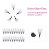 Fadlash Eyelash Extensions, Ready-to-Use Fans, Premade Fans Eyelash Extensions, 10D,