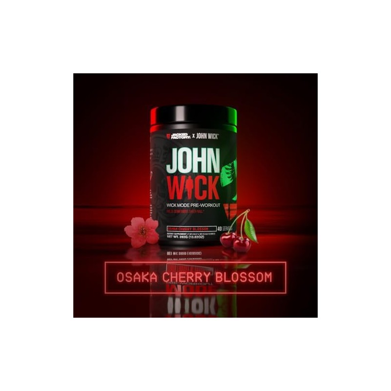 Jacked Factory John Wick - Wick Mode Pre Workout Powder