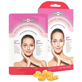 Parches Para Debajo De Los Ojos Con Ácido Hialurónico Y Vitamina E Reducen Las Ojeras, Las Arrugas Y Las Patas De Gallo Y Eliminan La Hinchazón De... 