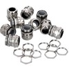 Kalitec M25 Cable Gland Brass 5.0 - 13.0 mm Clamping