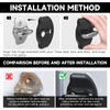 TPU Car Door Lock Cover Protector Set for 2019-2026 Model