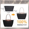 Nylon Purse Organizer Insert for Longchamp Le Pliage Tote Large,