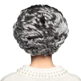 Boland 85721 Adult Wig Elizabeth, Grey, One Size
