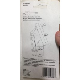 National Hardware  Antique Brass  Left Hand Spring Lid Support N208-660 V1893L