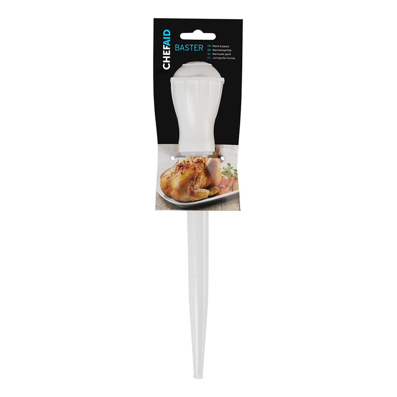 Chef Aid Traditional Baster, Essential Kitchen Gadget for Basting While