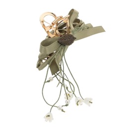 TOVINANNA Hair Claw Clip for Women Metal Floral Tassel Design Large Durable Claw Clips for Thick Hair Elegant Barrette for Office and Casual Wear