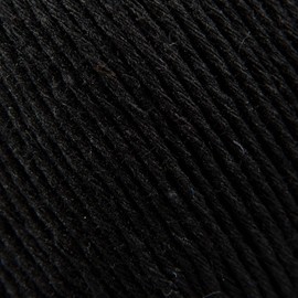 Sensy 100% Soft Cotton Yarn for Amigurumi Knitting and Crochet, Macrame Yarn, Ideal for Blanket, Throws, Pillow, Baby Dolls Projects (Black)