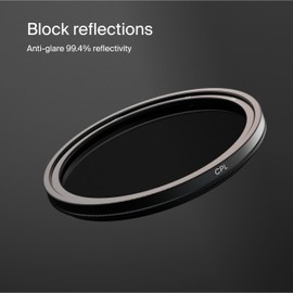 Urth 52mm Circular Polarizing (CPL) Lens Filter (Plus+) — 20-Layer Nano-Coated, Slim Design for Camera Lens Polarization