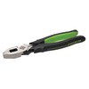 Greenlee 0151-08M High Leverage Side-Cutting Pliers, Molded Grip, 8"