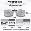 Polarized Clip on Sunglasses, Photochromic Prescription Anti Glare Driving Glasses