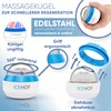 ICEHOF Massage Ball with Cooling Gel - Wellness Cold/Hot Therapy
