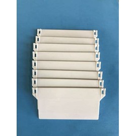 Pack of 10 vertical blind bottom weights (3.5" 89mm)