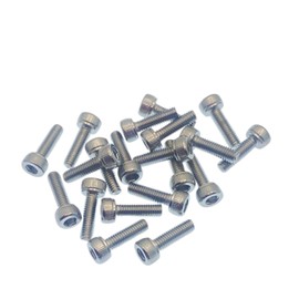 M3 x 10mm Allen Socket Head Cap Screws (20pk) - ISO 4762 A2-70 Stainless Steel Allen Hex Drive Machine Screws - Full Thread Metric Fasteners for DIY, Engineering, 3D Printing M2 M3 M4 M5 M6 M8 (20pk)