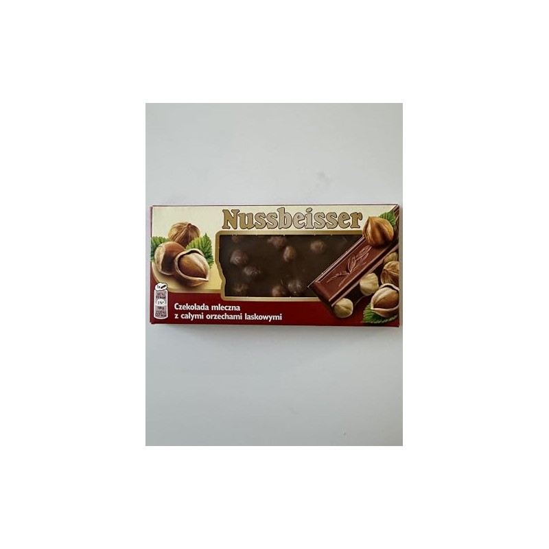 Alpen Gold Nussbeisser Milk Chocolate with Whole Hazelnuts 100g (Pack
