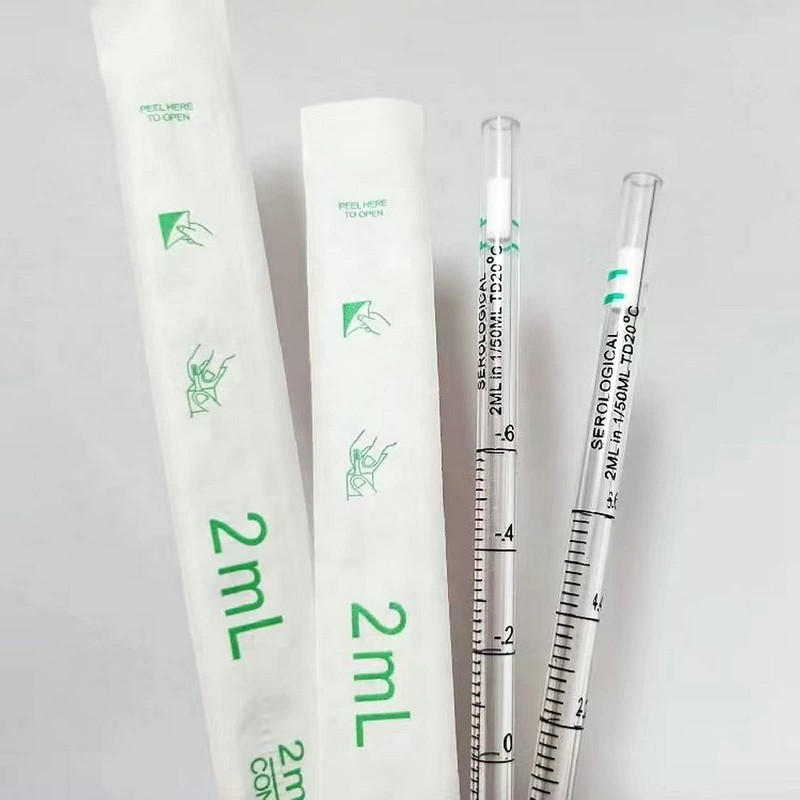 Serological Pipette - 2ml/Green, Individually Wrapped(Case of 100)