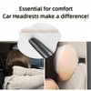 UINSUE Car Headrest Pillow 2PCS Auto Headrest Cushion Memory Foam
