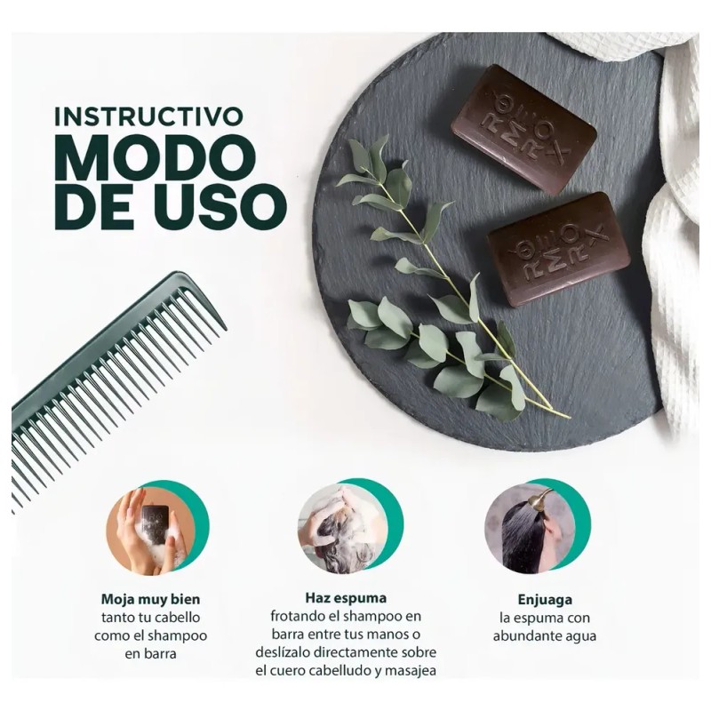 Shampoo Anticaída Romerox Tratamiento Cabello Y Barba 3 Pack
