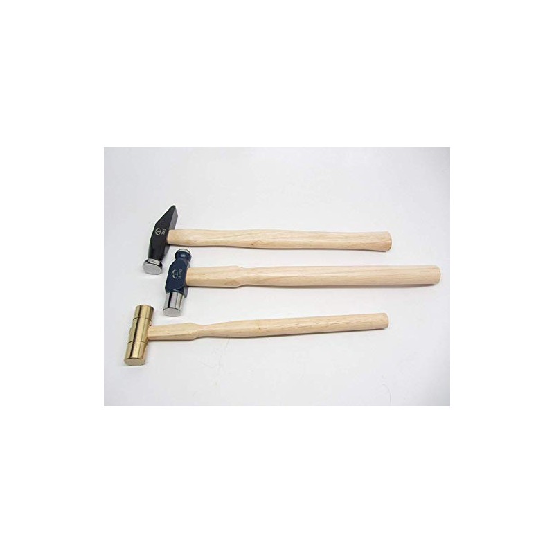 3 Jewelers Hammers Chasing Silversmithing Goldsmithing Repousse Mechanic