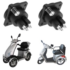 SING F LTD 2Pcs 3 Pin XLR Female Plug Sockets 3 Pin Mobility Scooter Charging Socket Charging Accessories for Power Amplifier Mixer Microphone