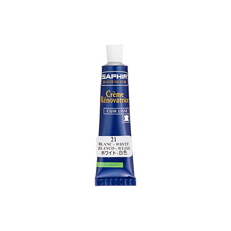 Saphir Renovating Cream 25ml - White