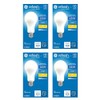 (4 Bulbs) GE Refresh LED A21 1600 lumens, 100 watt