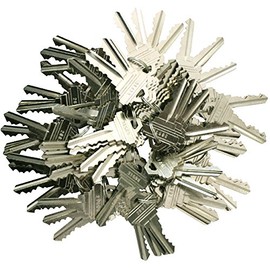 100 Pieces SC1/SC4 Compatible Precut Keys 5 Pins 25 Sets of 4 SC Keys