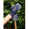 LeMieux Unisex Flexible Work Gloves in Navy with Coated Fingers