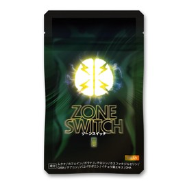 【医師監修】ゾーンスイッチ 記憶力 集中力 バコパエキス ムクナ カフェイン イチョウ葉エキス DHA ガラナ テアニン ホスファチジルセリン GABA 90粒/1ヶ月分 サプリメント (1)