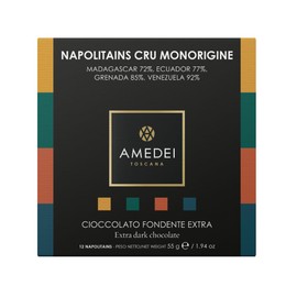Amedei Selezioni - 12 Napolitains Extra Dark Chocolate 70% - Cru