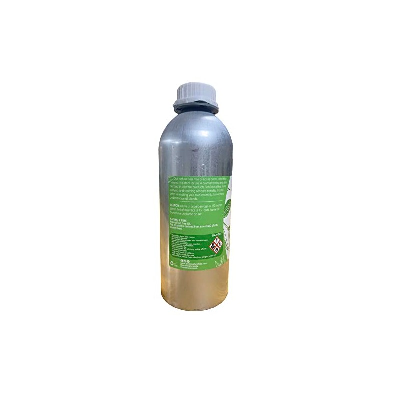 Tea Tree Essential Oil 1 litre Steam Distilled 100% Pure,