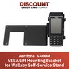 DCCStands Verifone V400M PIN Pad VESA Lift Mounting Bracket for